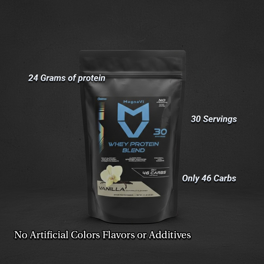 MagnaVi Whey Protein Powder 24g Protein per serving